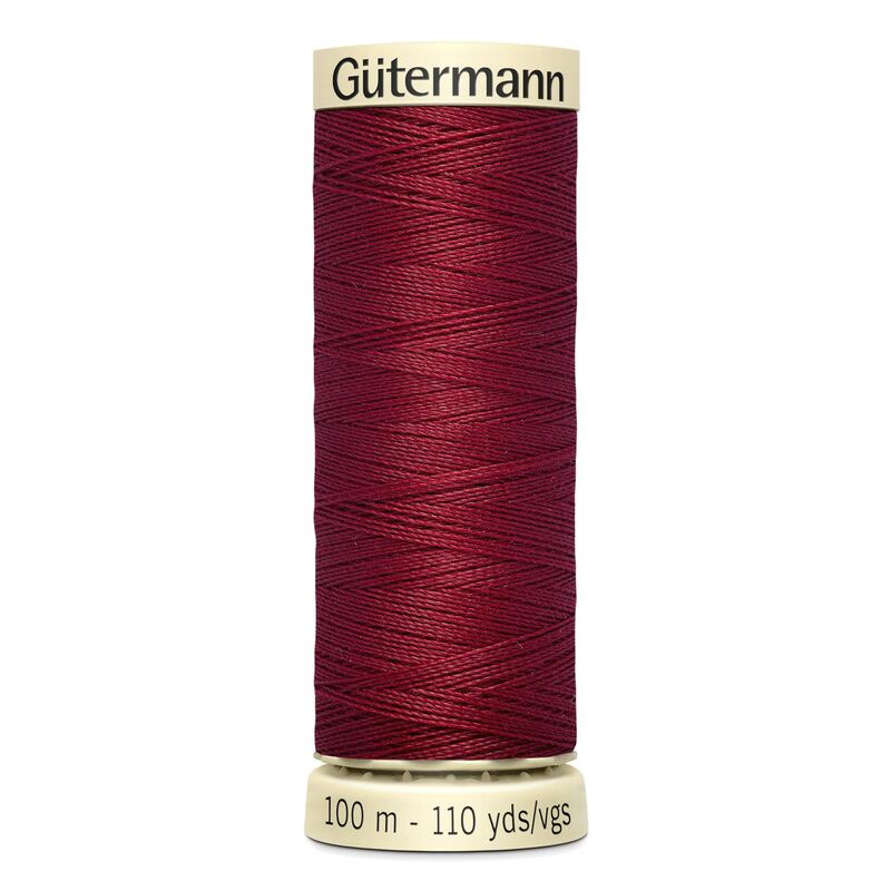 Gutermann Sew-all Thread 100m #226 RED WINE, 100% Polyester