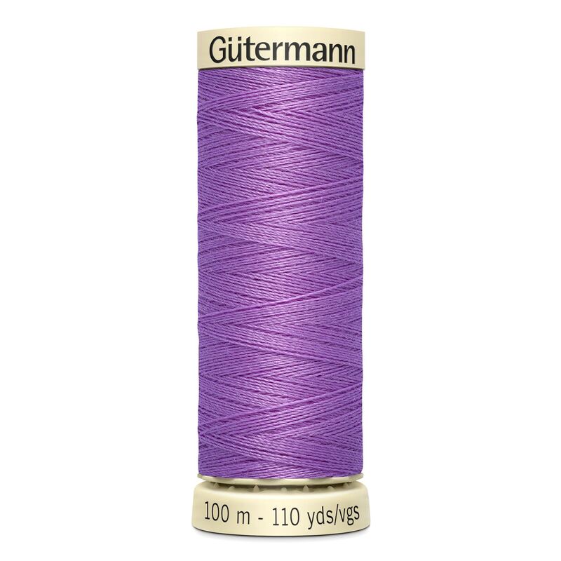 Gutermann Sew-all Thread 100m #291 DARK LILAC, 100% Polyester