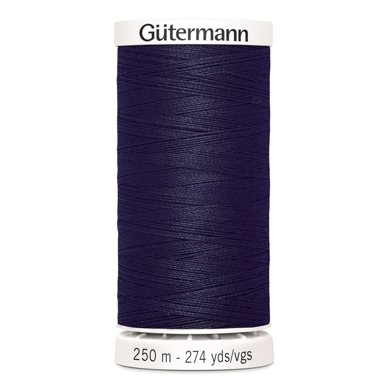 Gutermann Sew-all Thread 200m - Black Navy (665)