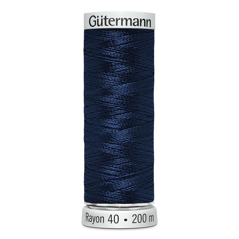 Gutermann Rayon 40 #643 ARTIC SKY, 200m Machine Embroidery Thread