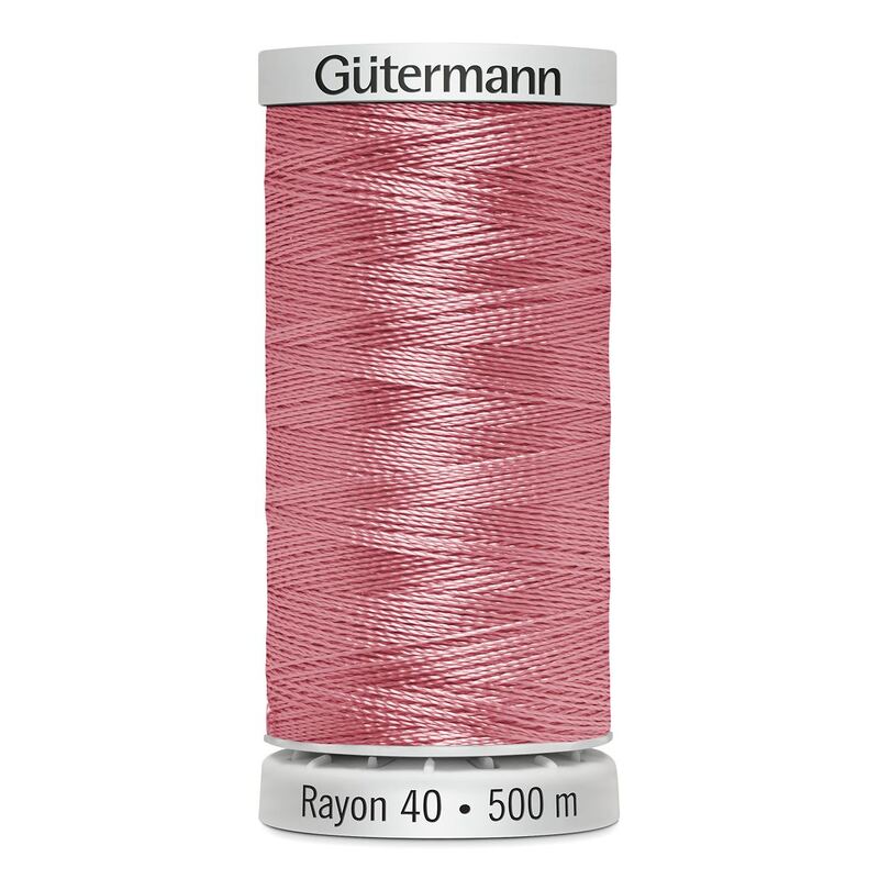 Gutermann Rayon 40 #1117 MAUVE, 500m Machine Embroidery Thread