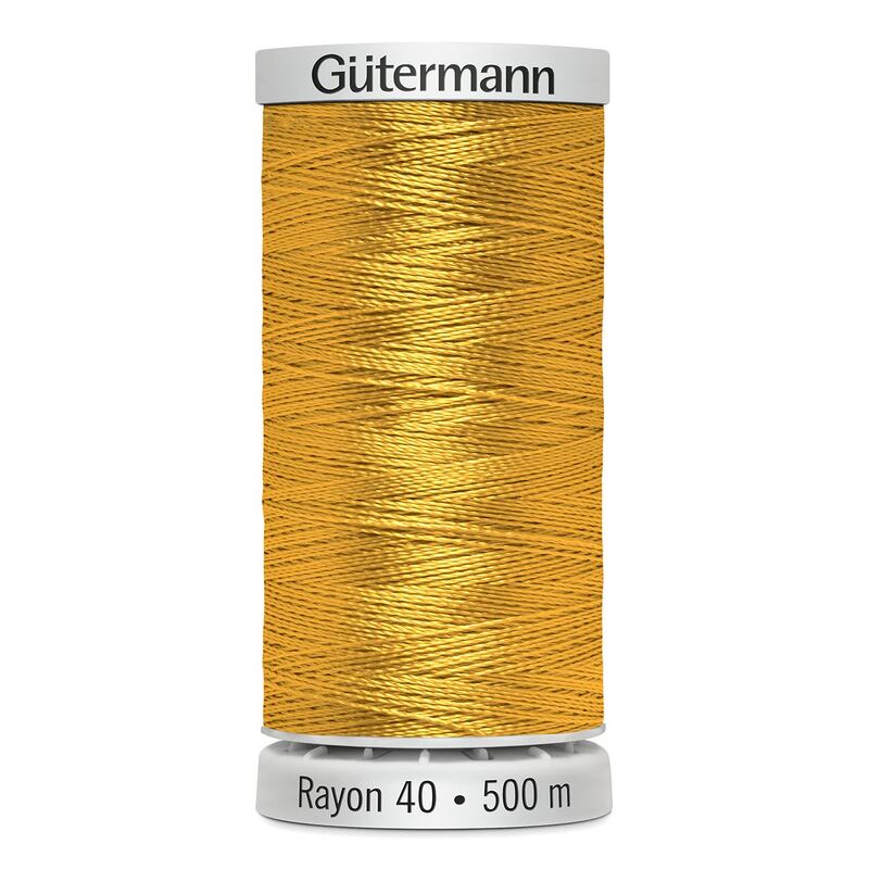 Gutermann Rayon 40 #1137 YELLOW ORANGE, 500m Machine Embroidery Thread