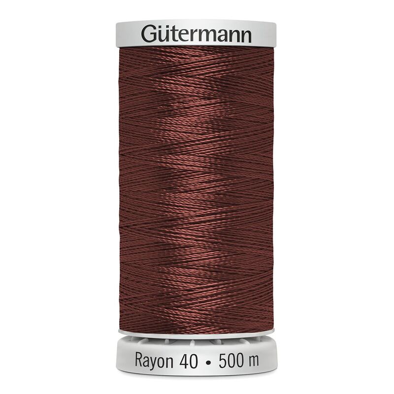 Gutermann Rayon 40 #1216 MEDIUM MAPLE, 500m Machine Embroidery Thread