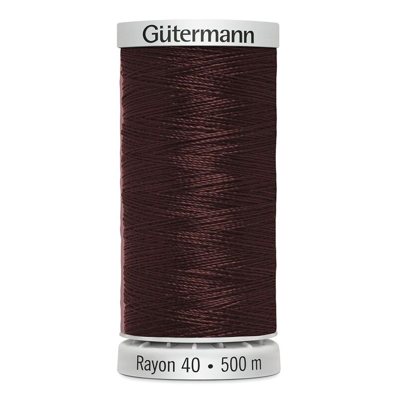 Gutermann Rayon 40 #1264 COGNAC, 500m Machine Embroidery Thread