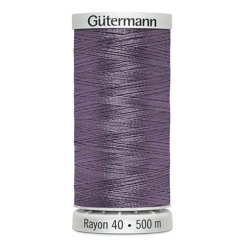 Gutermann Rayon 40 #1297 LIGHT PLUM, 500m Machine Embroidery Thread