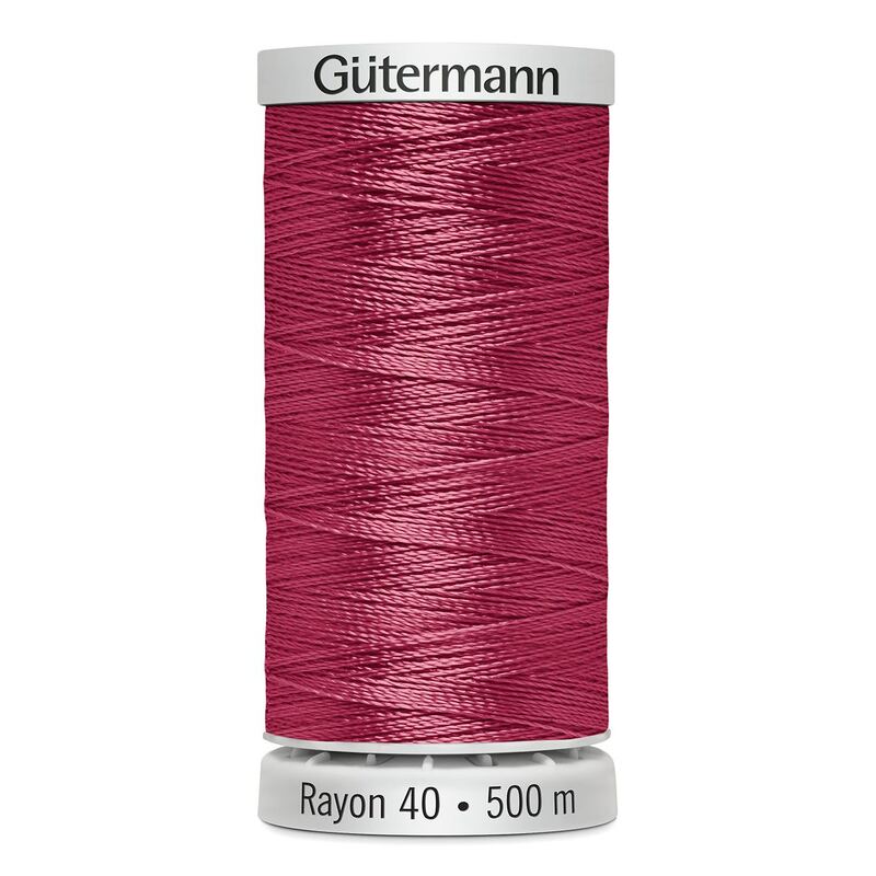 Gutermann Rayon 40 #1307 PETAL PINK, 500m Machine Embroidery Thread