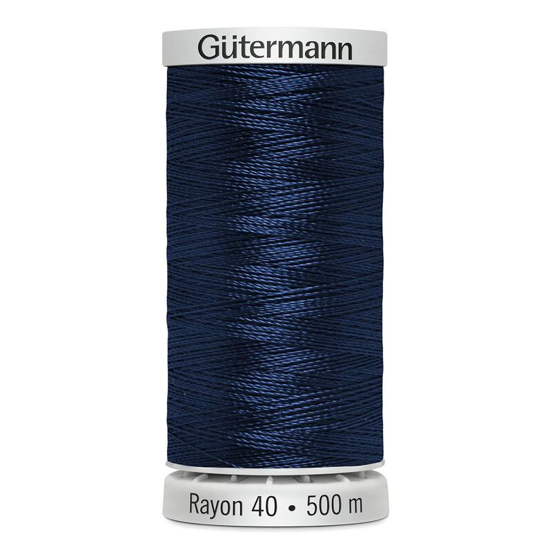 Gutermann Rayon 40 #643 ARTIC SKY, 500m Machine Embroidery Thread