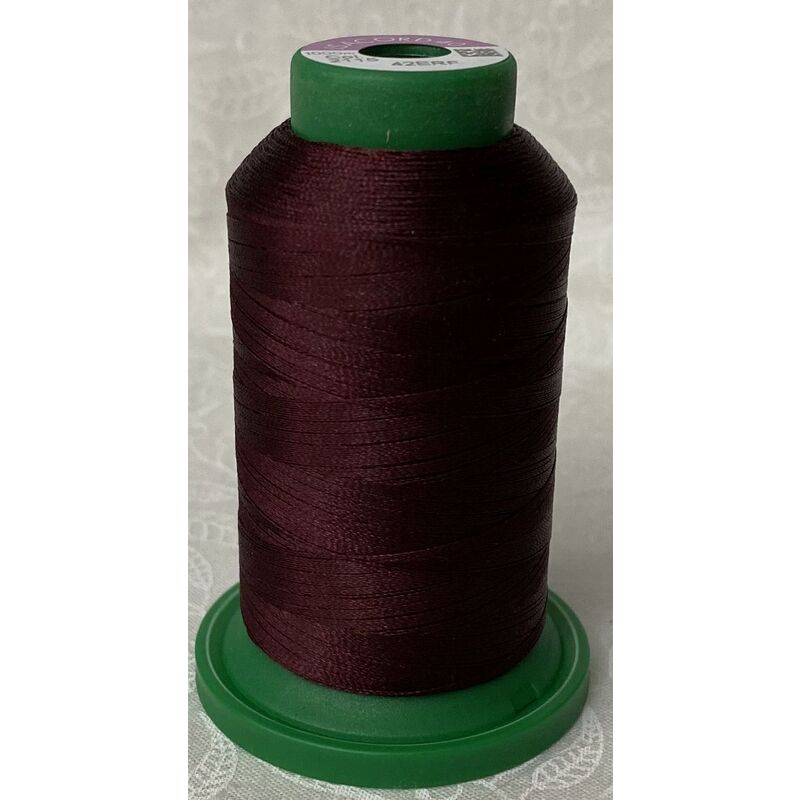 ISACORD 40 #2115 BEET RED 1000m Machine Embroidery Sewing Thread