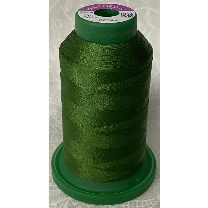 Isacord 1000M Polyester - Scrub Green