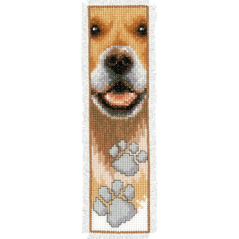 Vervaco DOG Bookmark Counted Cross Stitch Kit PN-0143912