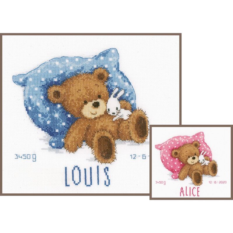 Vervaco SWEET BEAR Counted Cross Stitch Kit PN-0170741