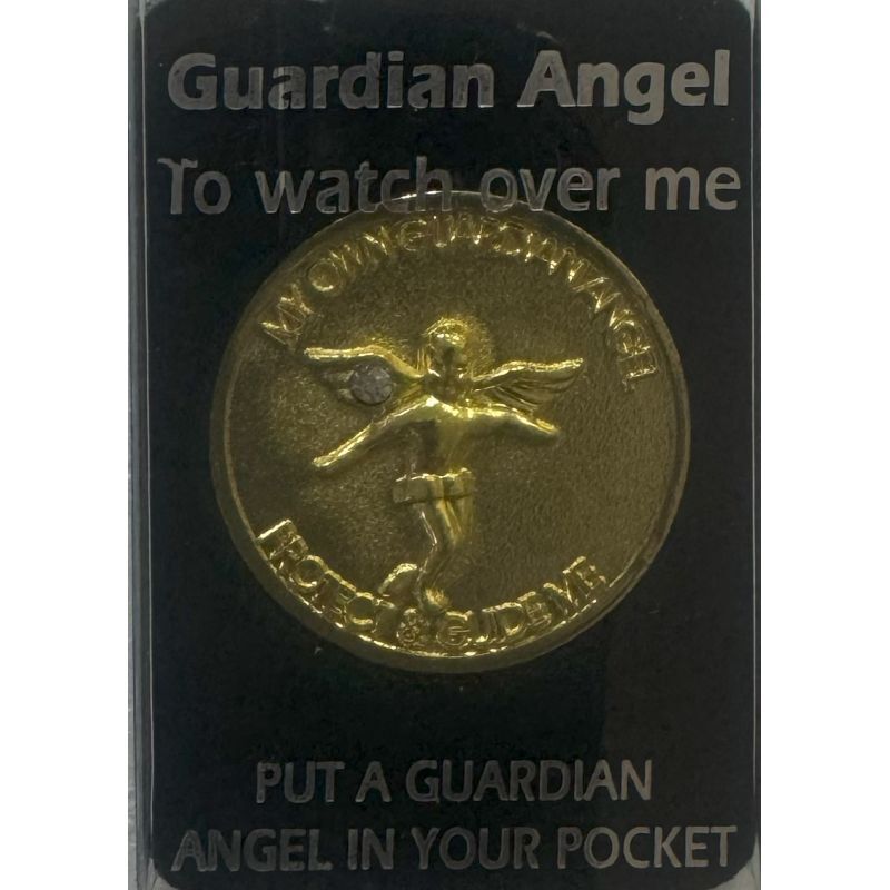 Pocket Token Gold Colour, April Birthstone