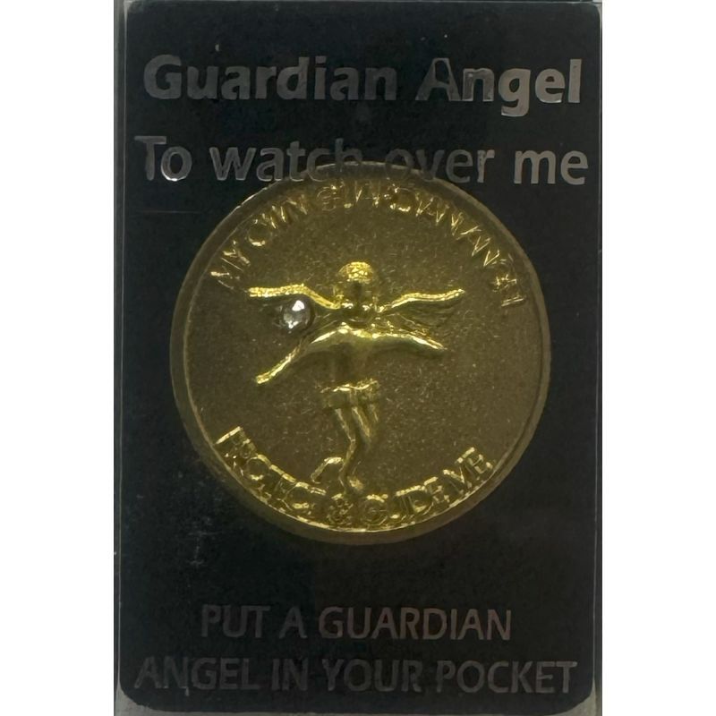 Pocket Token Gold Colour, August Birthstone