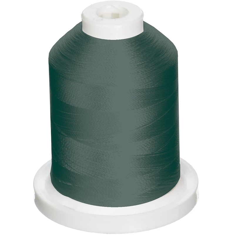 Robison Anton Rayon #2734 Pro Dark Green 1000m Embroidery Thread 40wt