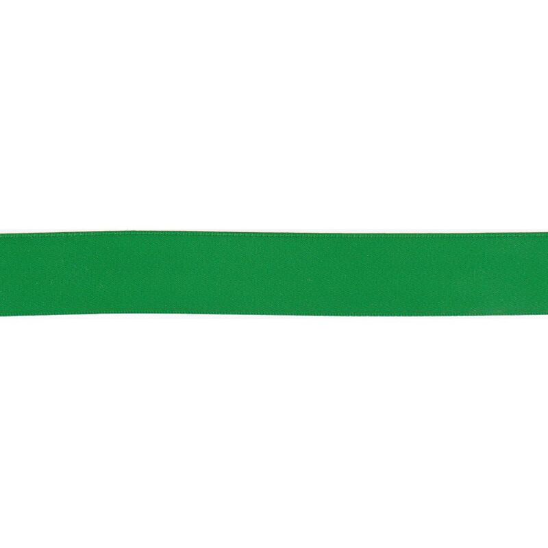 EMERALD GREEN 25mm Double Sided Satin Ribbon, Sold by the Metre