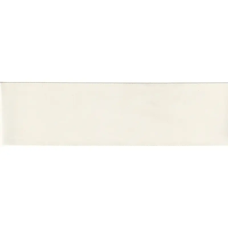 ANTIQUE WHITE Polyester Double Sided Satin Ribbon 57mm (2 1/4"), Sold by the Metre