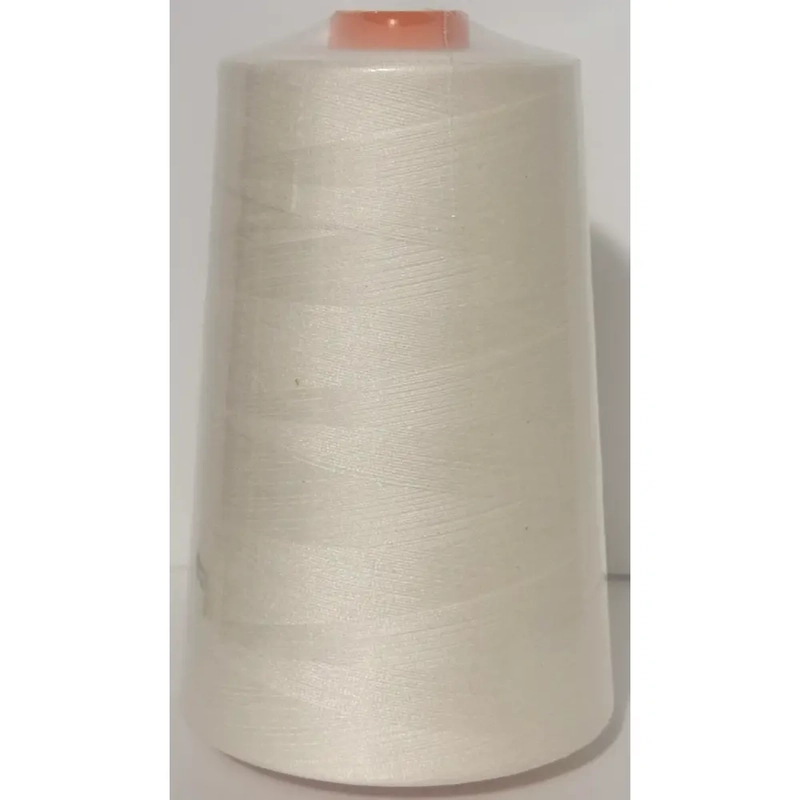 SPC IVORY Sewing & Overlocker Thread 5000m, Spun Polyester Thread