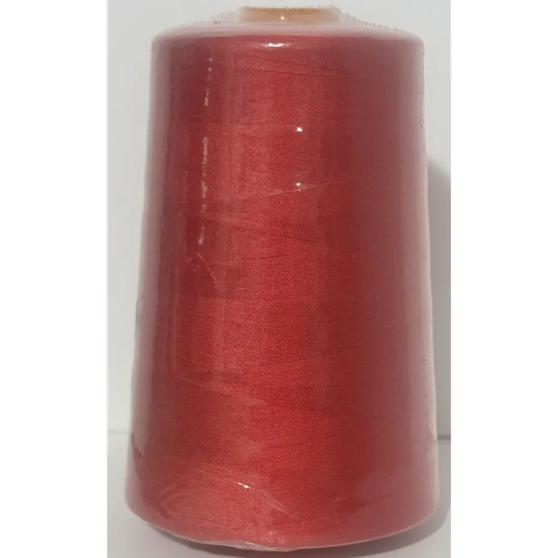 SPC MID RED Sewing & Overlocker Thread 5000m, Spun Polyester Thread