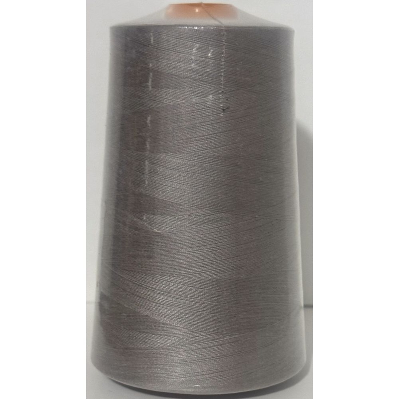 SPC MID GREY Sewing & Overlocker Thread 5000m, Spun Polyester Thread