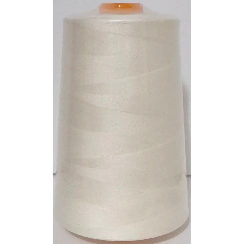 SPC OFF WHITE Sewing & Overlocker Thread 5000m, Spun Polyester Thread