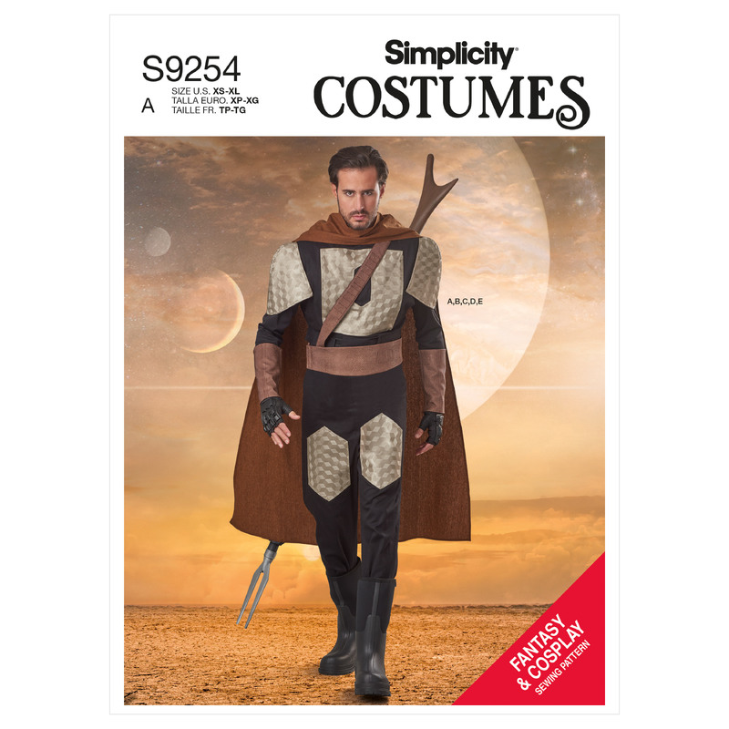 S9254 MEN'S COSTUME Simplicity Sewing Pattern 9254