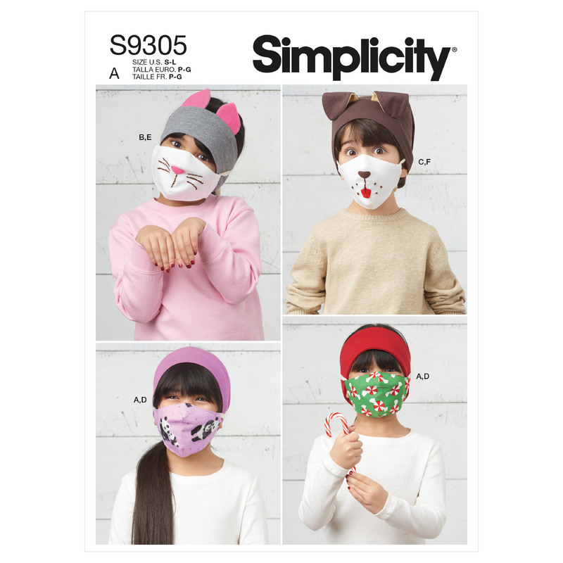 S9305 CHILDREN'S ACCESSORIES Simplicity Sewing Pattern 9305