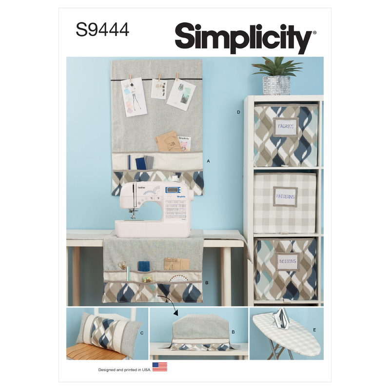 S9444 CREATIVE SPACE DECOR Simplicity Sewing Pattern 9444