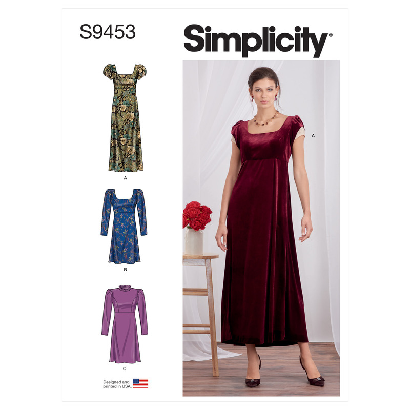 S9453 MISSES DRESS Simplicity Sewing Pattern 9453