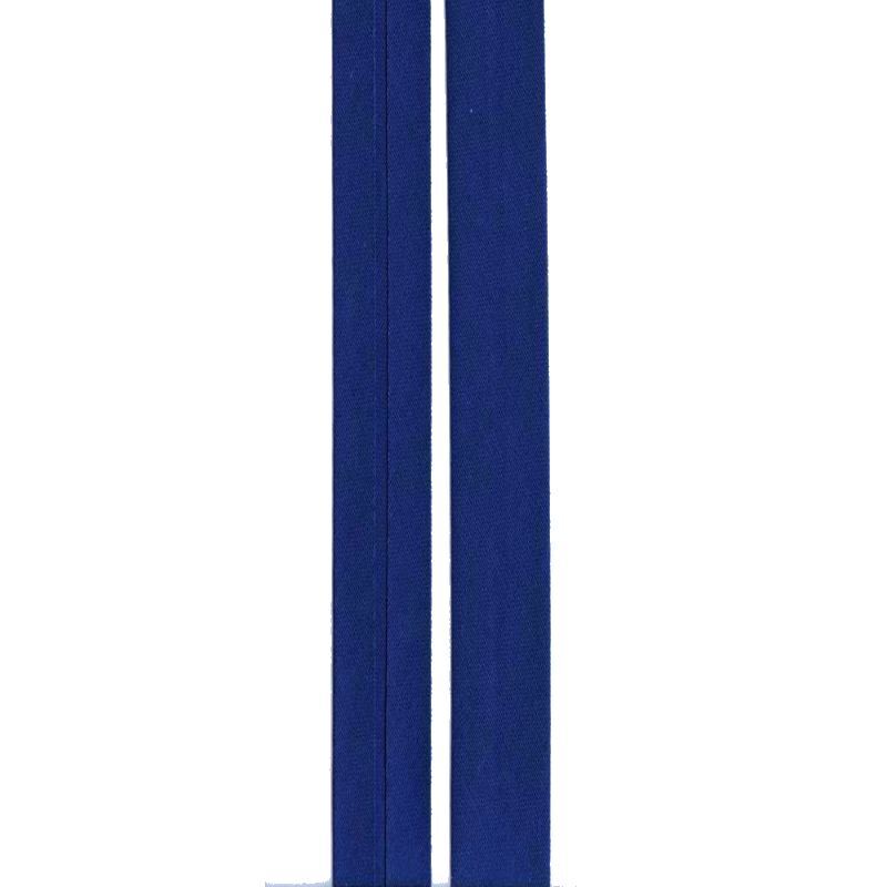 DARK BLUE 6mm Cotton Bias Binding Single Folded x 20 Metres