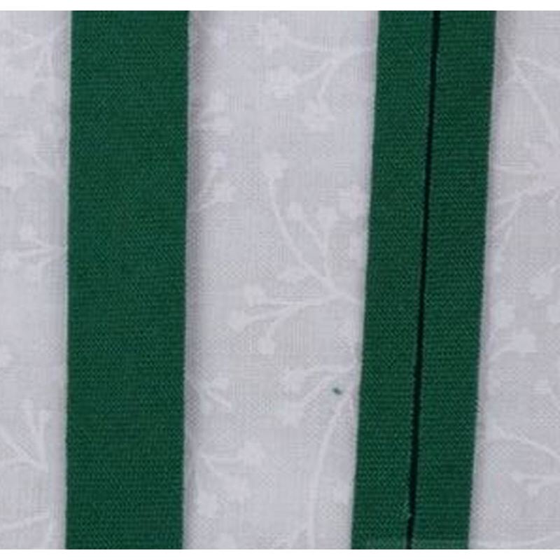 BOTTLE GREEN 12mm Cotton Bias Binding Single Folded x 5 Metres