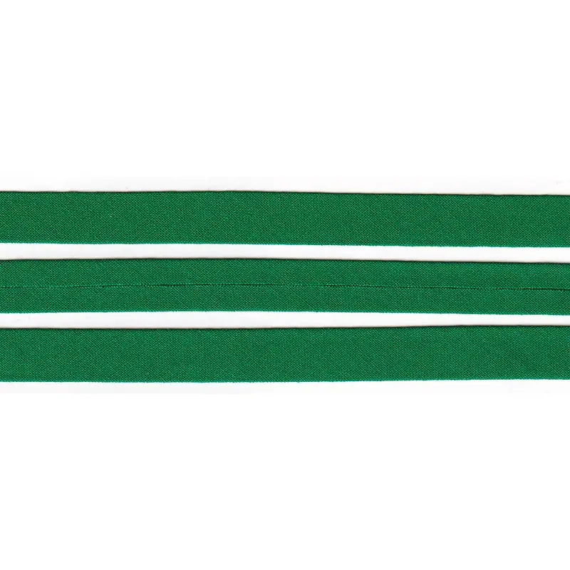 EMERALD 12mm Cotton Bias Binding Single Folded, by the Metre