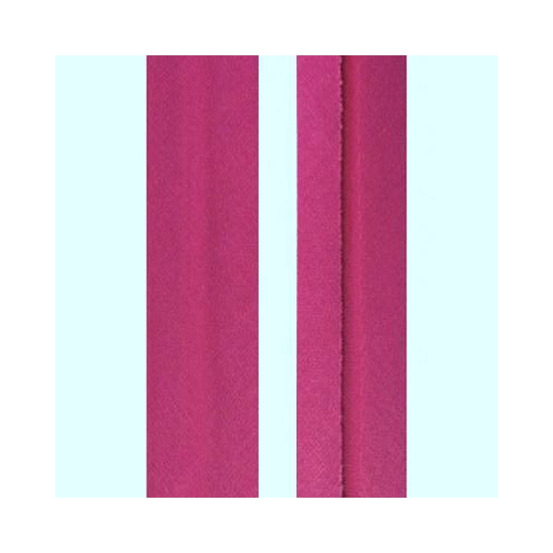 HOT PINK 12mm Cotton Bias Binding Single Folded x 10 Metres