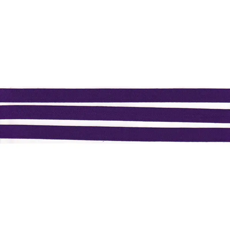 PURPLE 12mm Cotton Bias Binding Single Folded, by the Metre