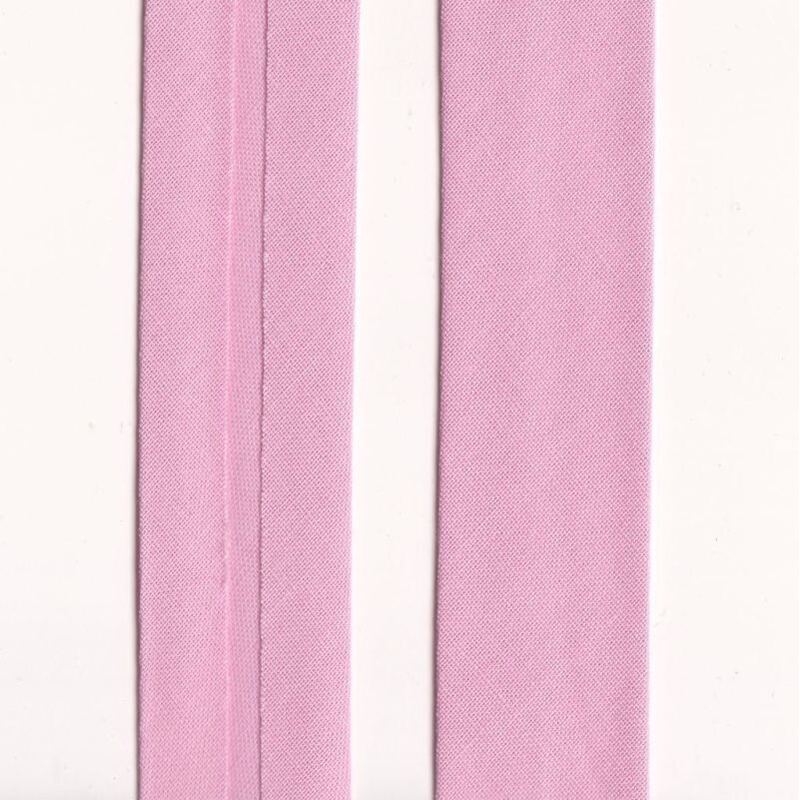 SOFT PINK 12mm Cotton Bias Binding Single Folded x 10 Metres