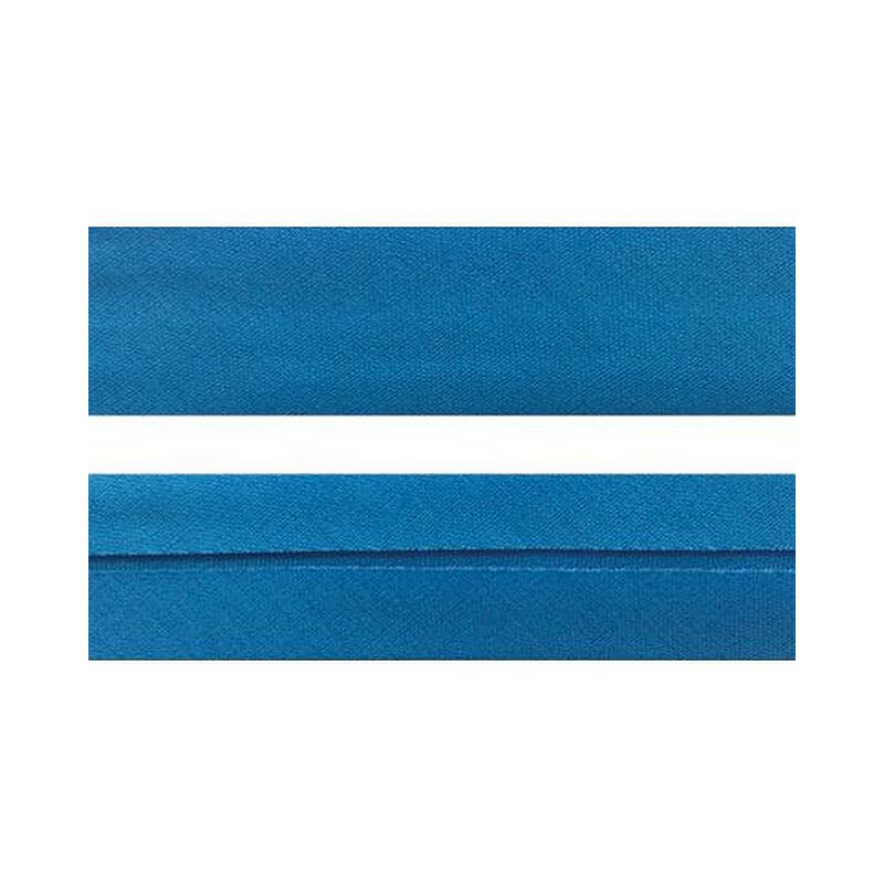 TURQUOISE 12mm Cotton Bias Binding Single Folded x 20 Metres