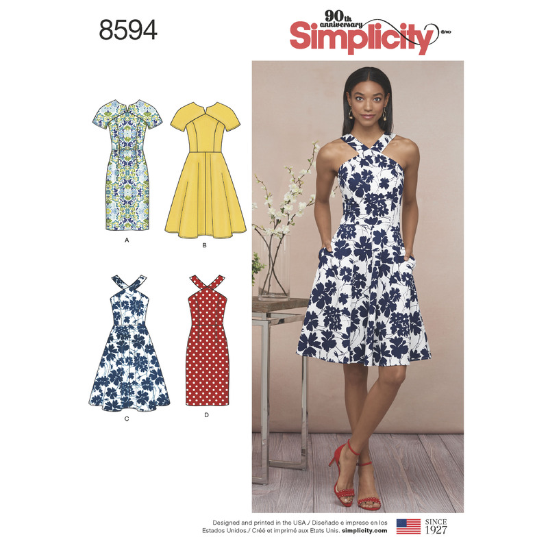 Pattern 8594 Women s Petite Women s Dresses Simplicity Sewing