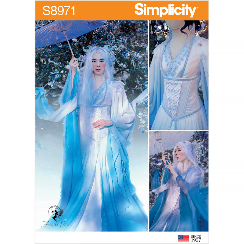 Misses' Fantasy Costume Sizes 6-14 Simplicity Sewing Pattern 8971