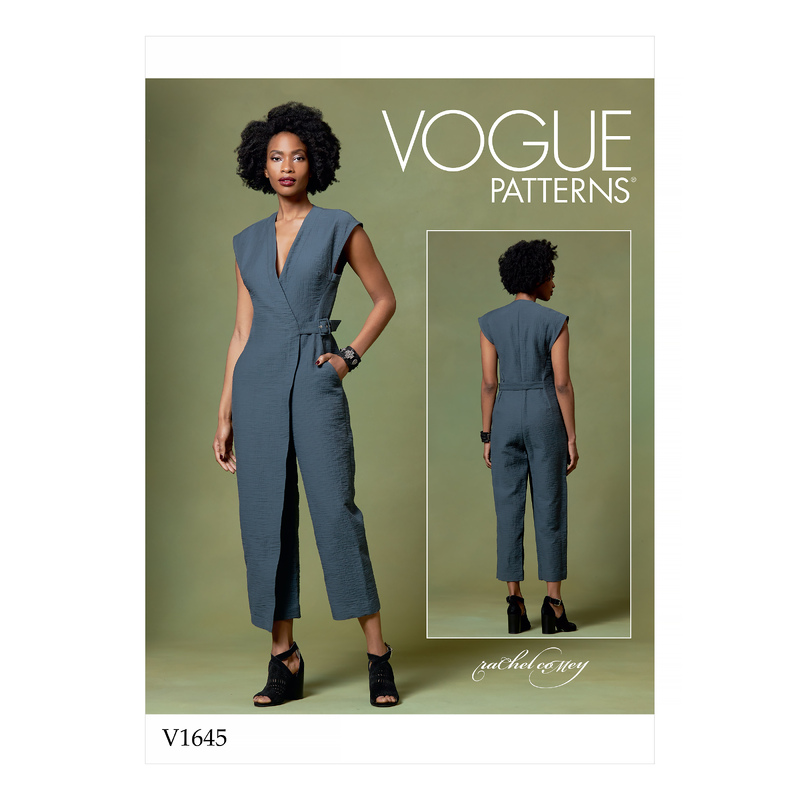 Vogue Sewing Pattern Misses' Jumpsuit 1645Z (Sizes L-XL)