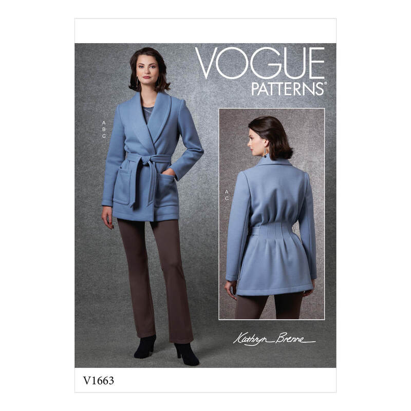 Vogue Sewing Pattern Misses' Jacket, Top & Pants 1663y (Sizes XS-S-M)