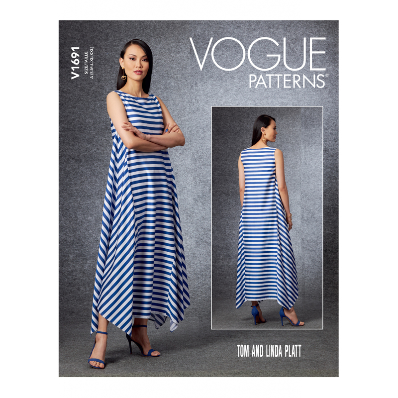 Vogue Sewing Pattern Misses' Dress 1691A