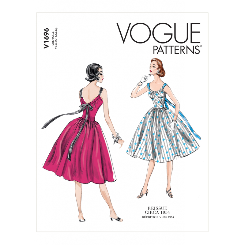 Vogue Sewing Pattern - Misses' Dress 1696B5