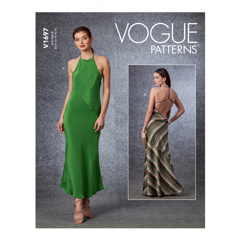 Vogue Sewing Pattern - Misses' Special Occasion Dress 1697F5