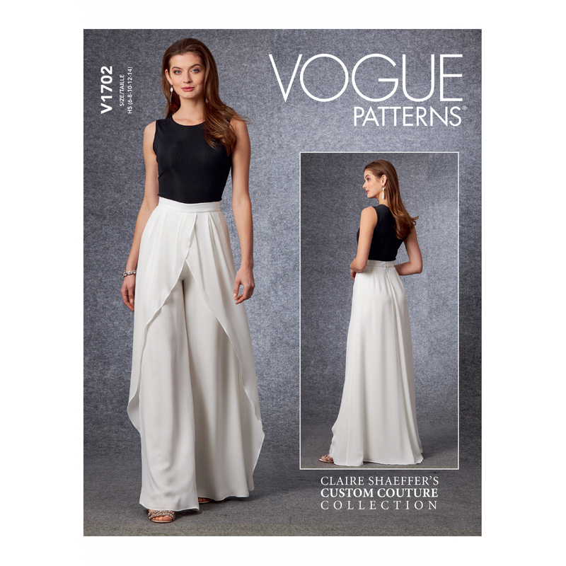 Vogue Sewing Pattern Misses' Pants1702H5