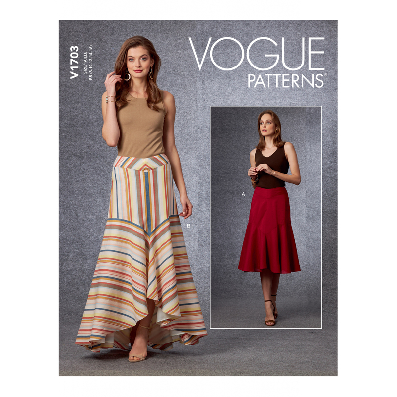 Vogue Sewing Pattern - Misses' Skirt 1703B5