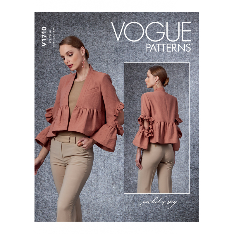 Vogue Sewing Pattern - Misses' Jacket 1710B5