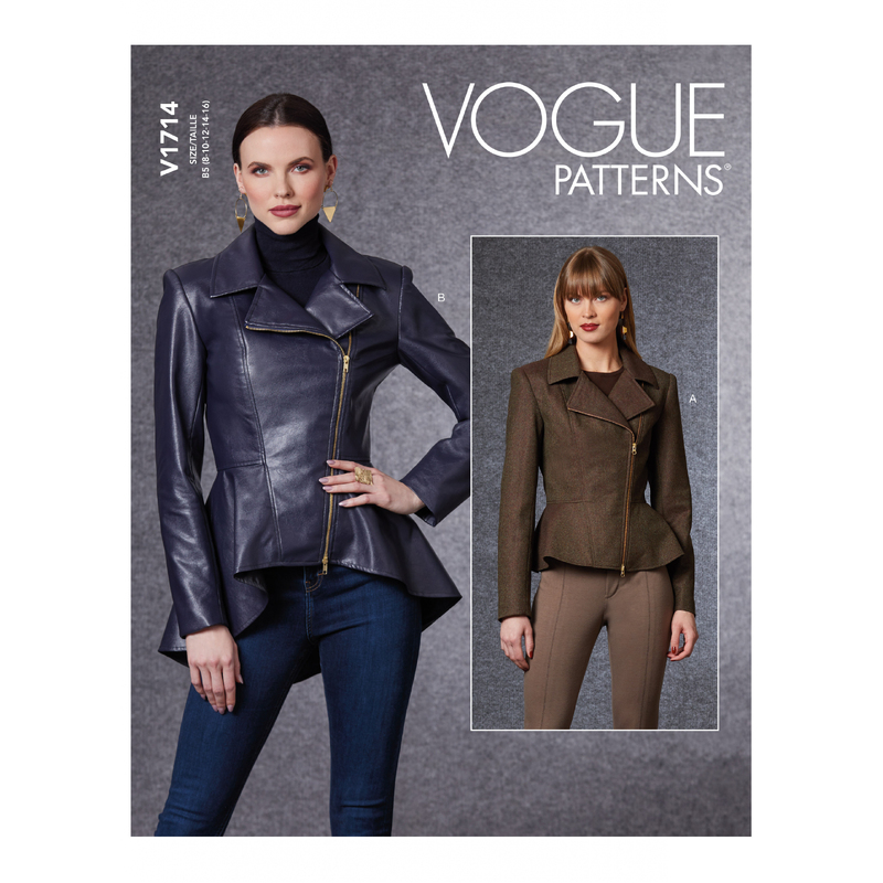 Vogue Sewing Pattern - Misses' Jacket 1714B5