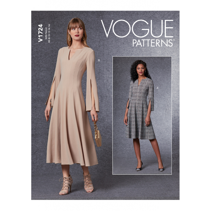 Vogue Sewing Pattern - Misses' Dress 1724B5