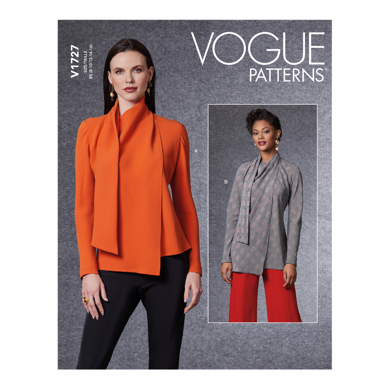 Vogue Sewing Pattern - Misses' Blouse 1727B5