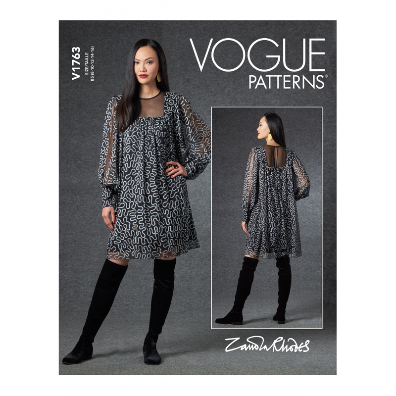 Vogue Sewing Pattern - Misses' Special Occasion Dress 1763B5