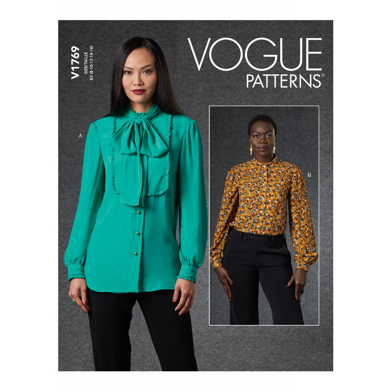 Vogue Sewing Pattern - Misses' Blouse 1769B5